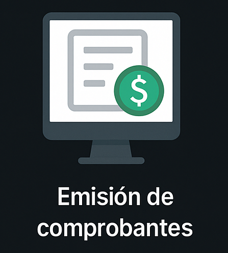 imagen de emision de comprobante